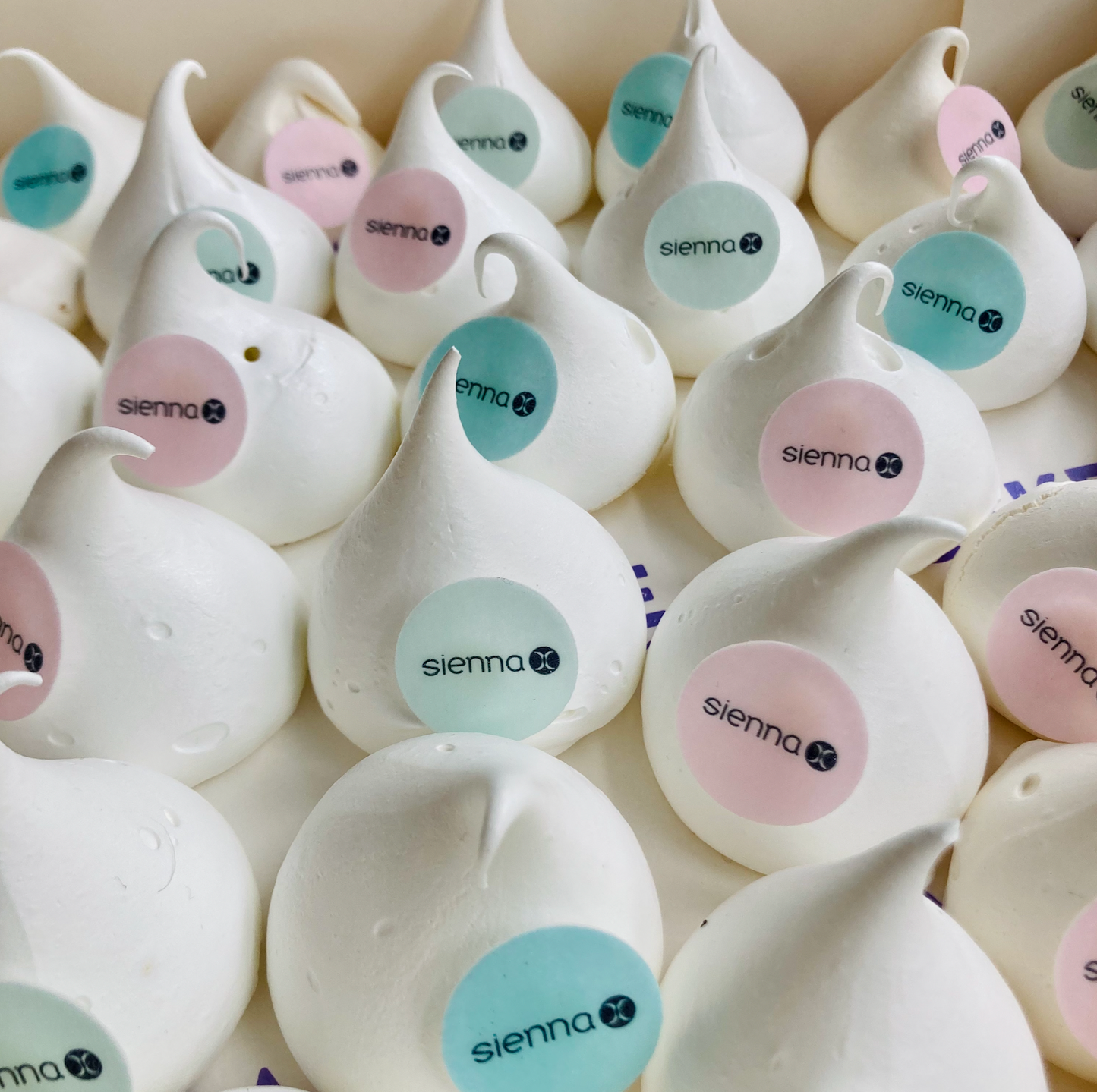 Branded Meringue Kisses
