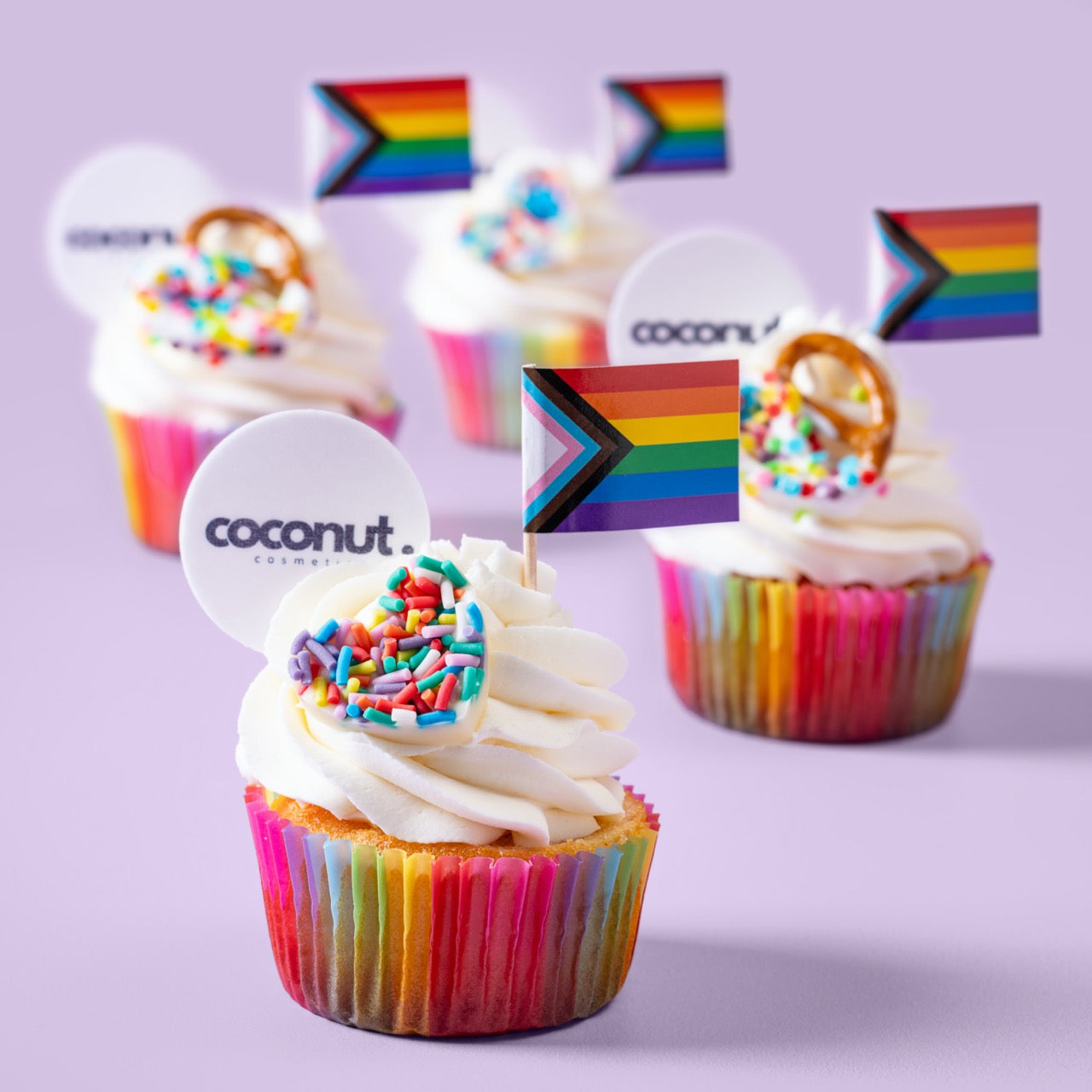 Pride cupcakes