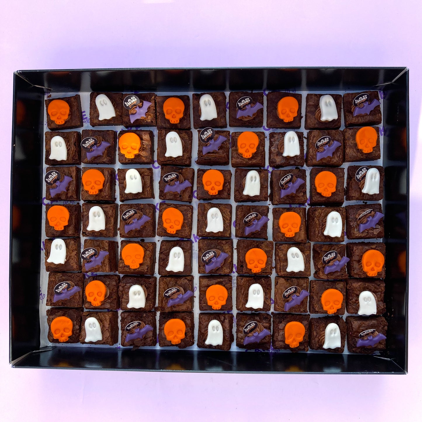 Halloween Brownie Bites