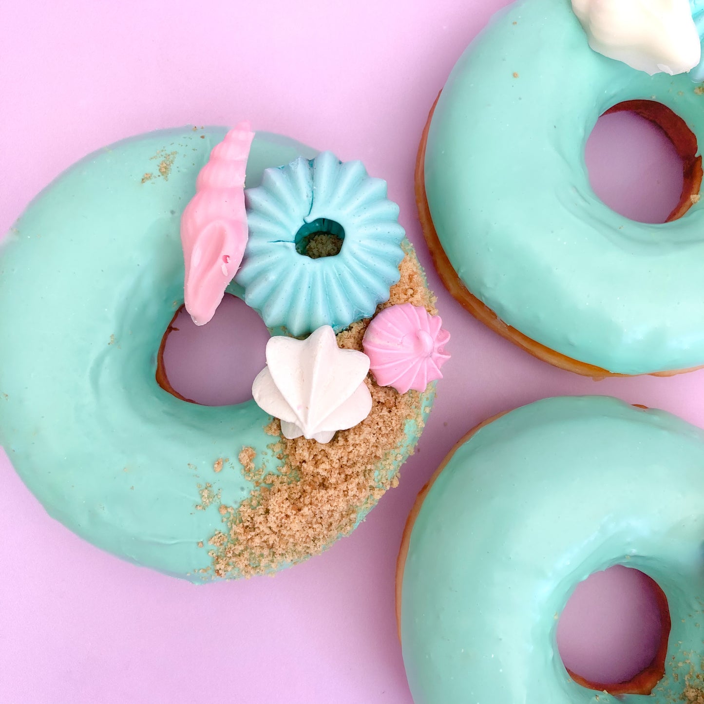 Summer Beach Party Doughnuts