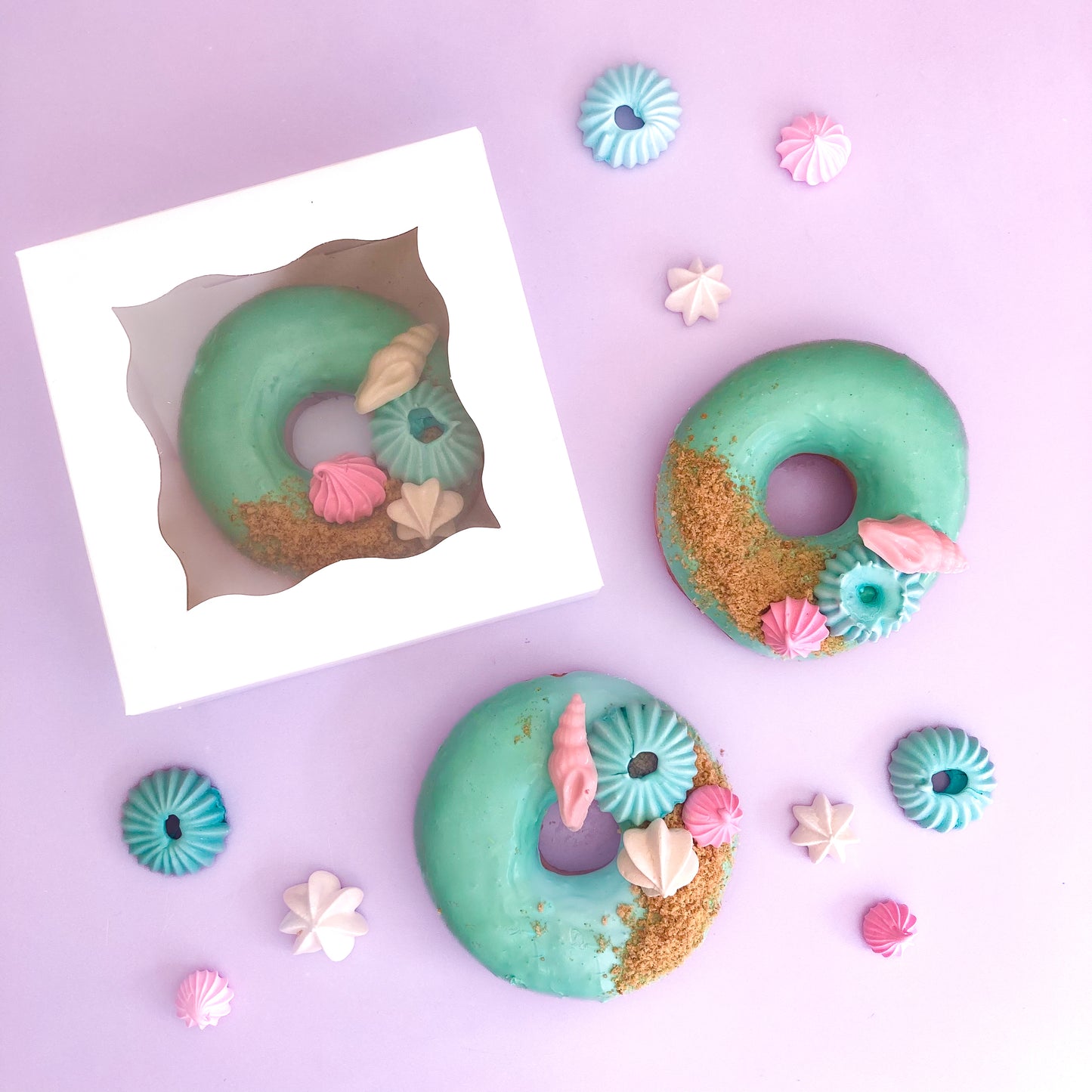 Summer Beach Party Doughnuts