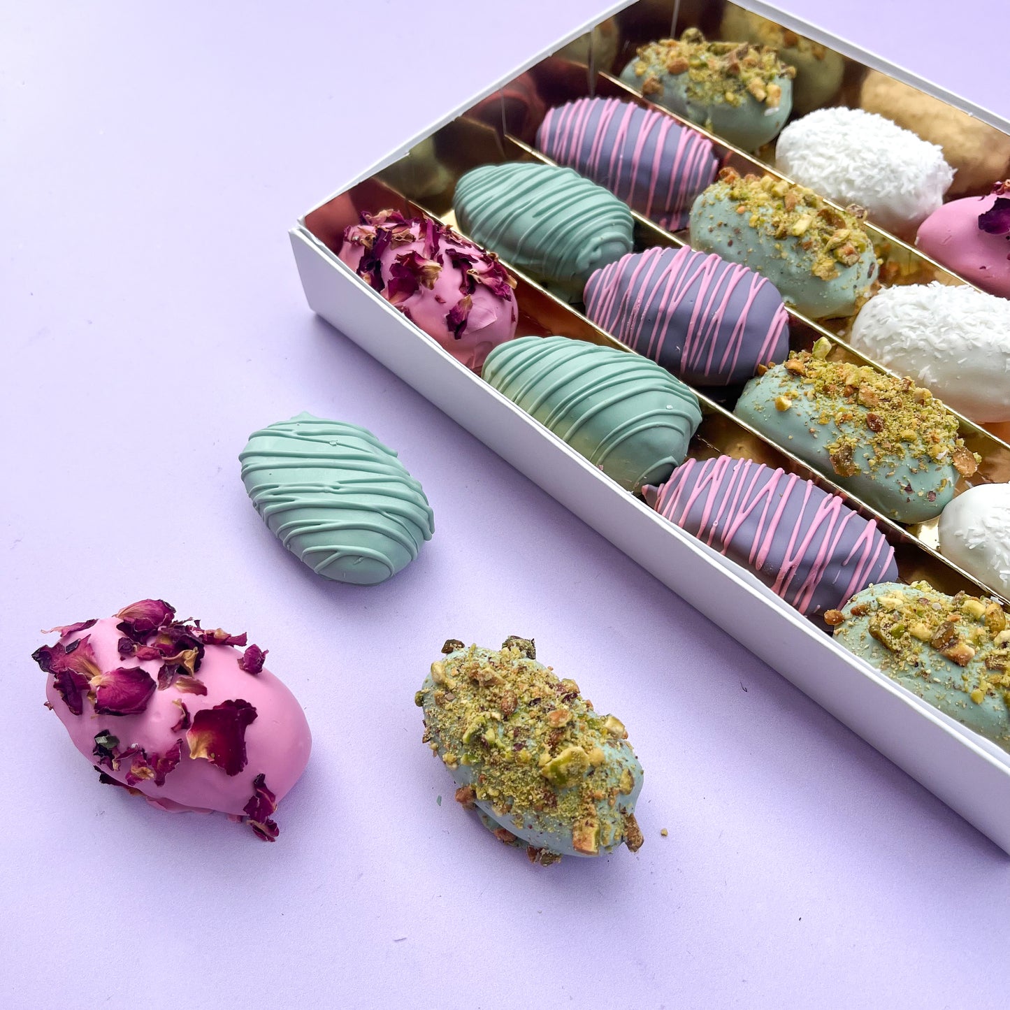 Eid Chocolate Covered Medjool Dates