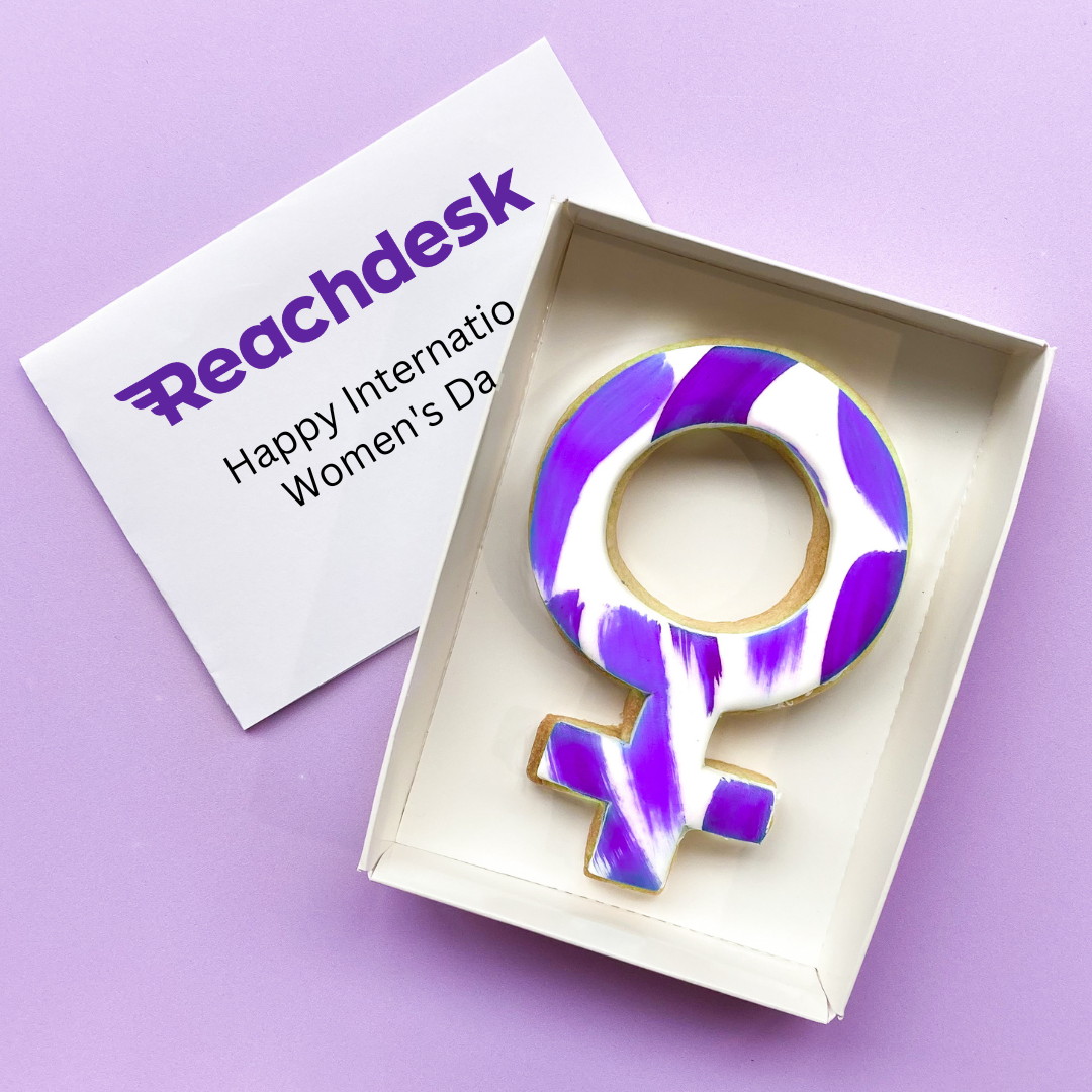 Branded International Women's Day Cookie (letterbox gift)
