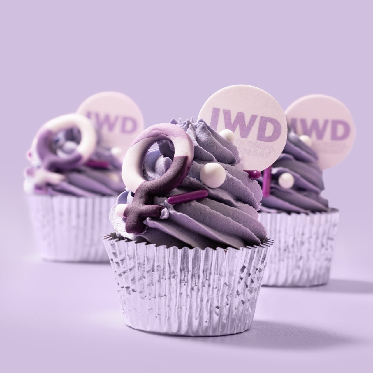 International Women's Day Cupcakes