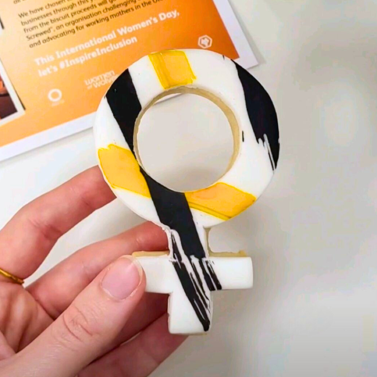 International Women's Day Biscuits