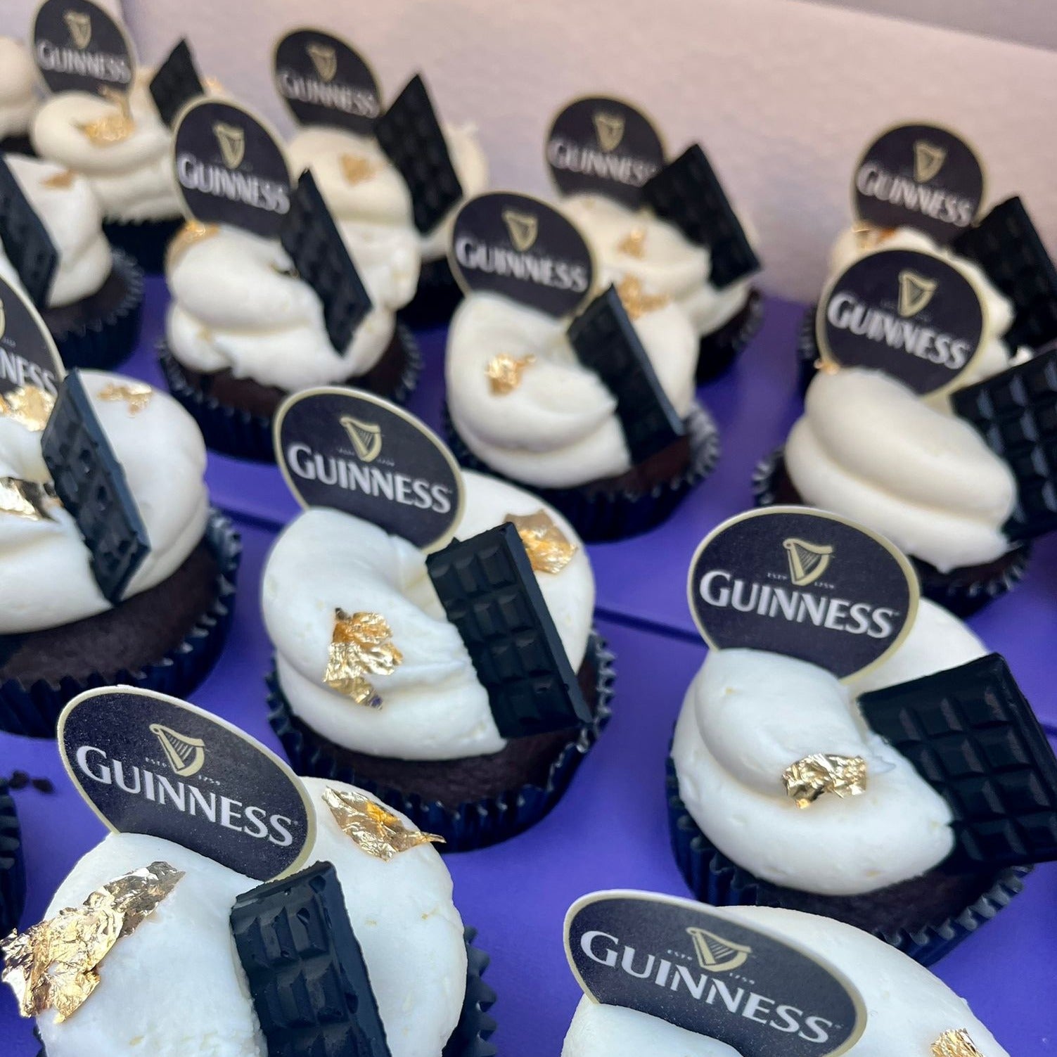 Branded cupcakes
