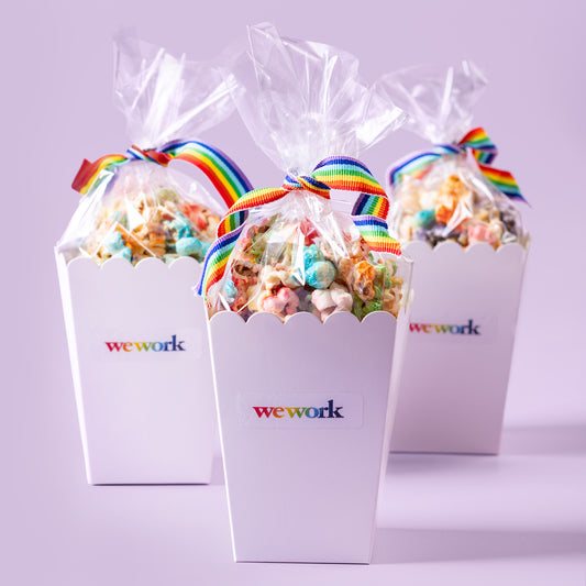 Brandable Rainbow Popcorn Pots
