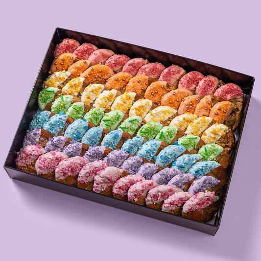 Rainbow Confetti Cookies