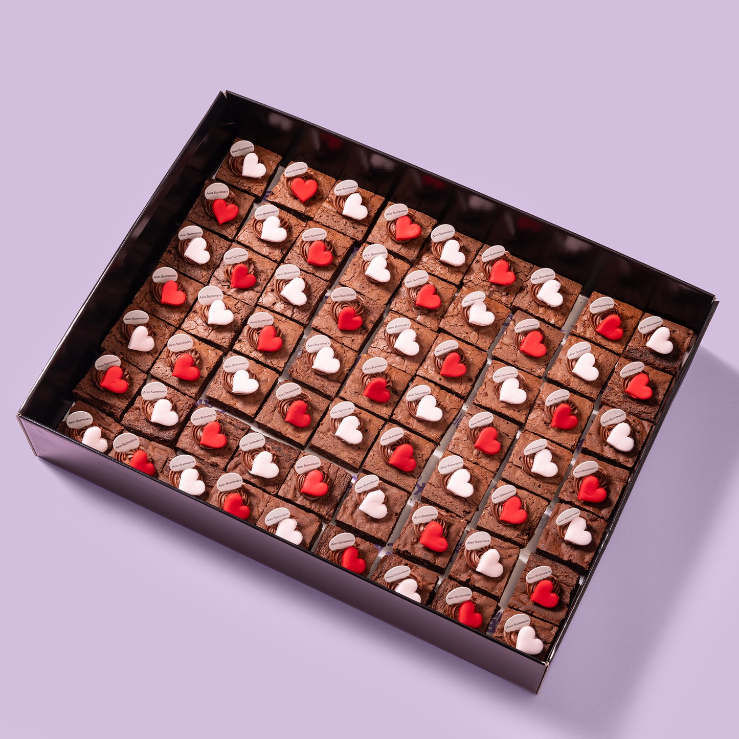 Valentine's Day Brownie Bites