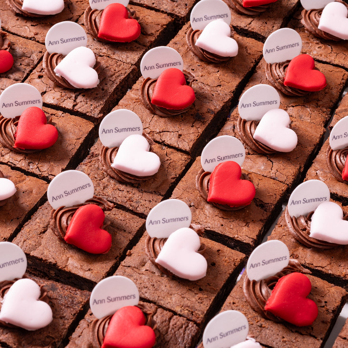 Valentine's Day Brownie Bites