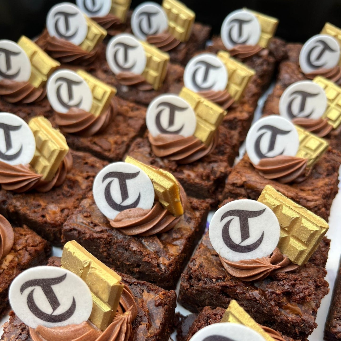 branded brownie bites