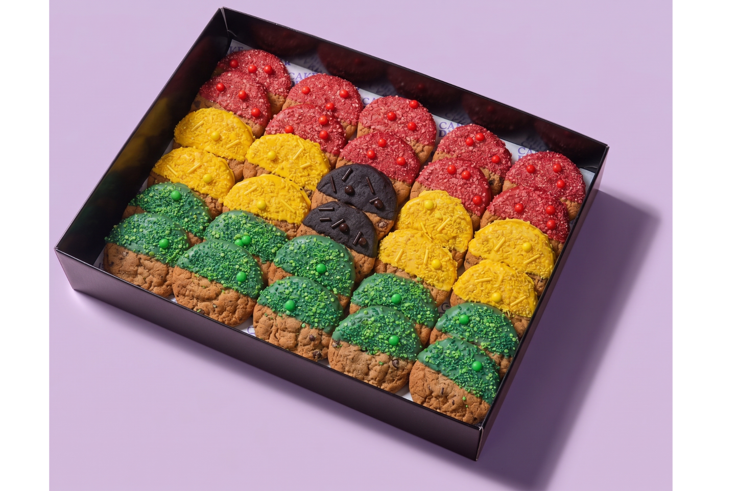 Flag Colour Custom Cookie Platter