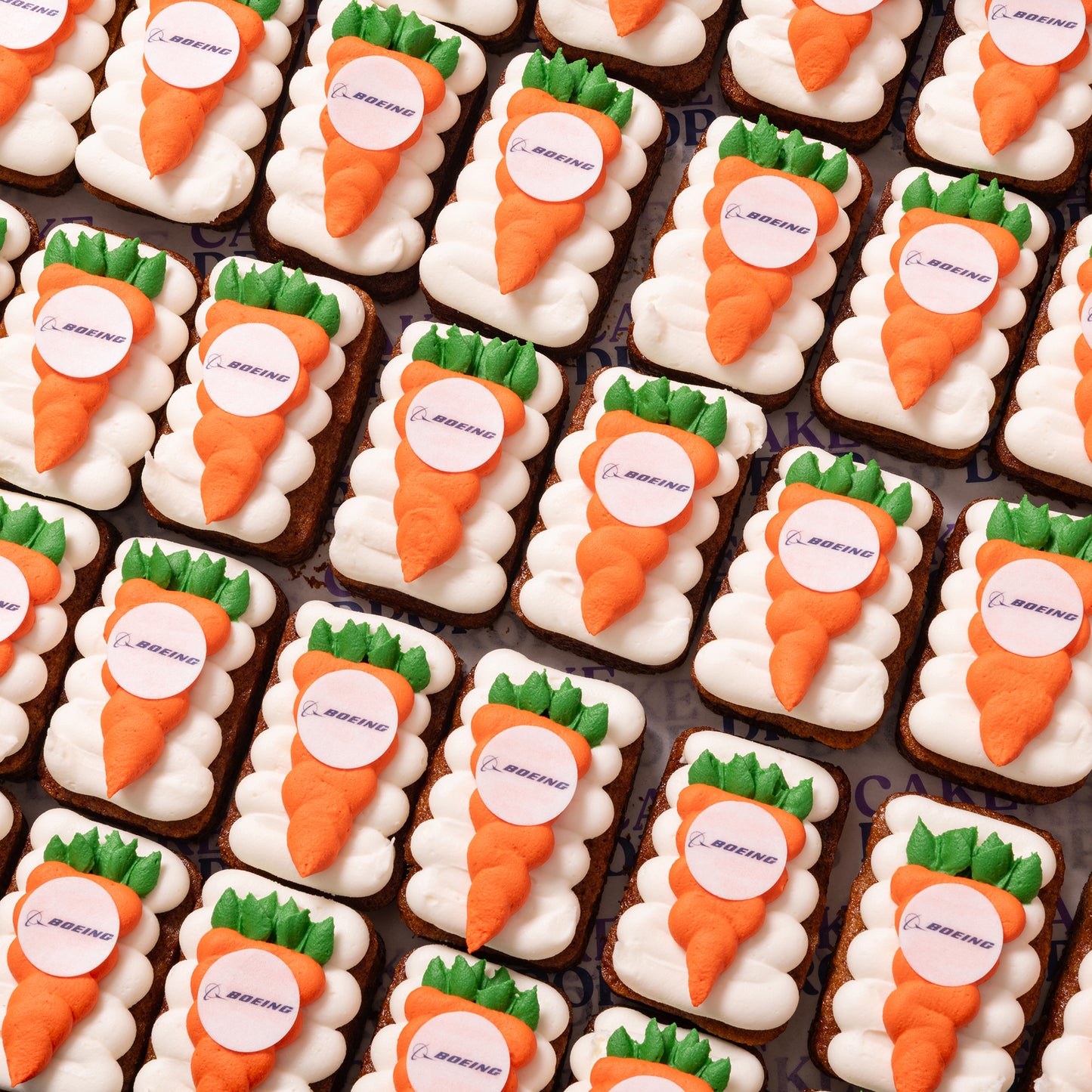 Branded Easter Carrot Cakes