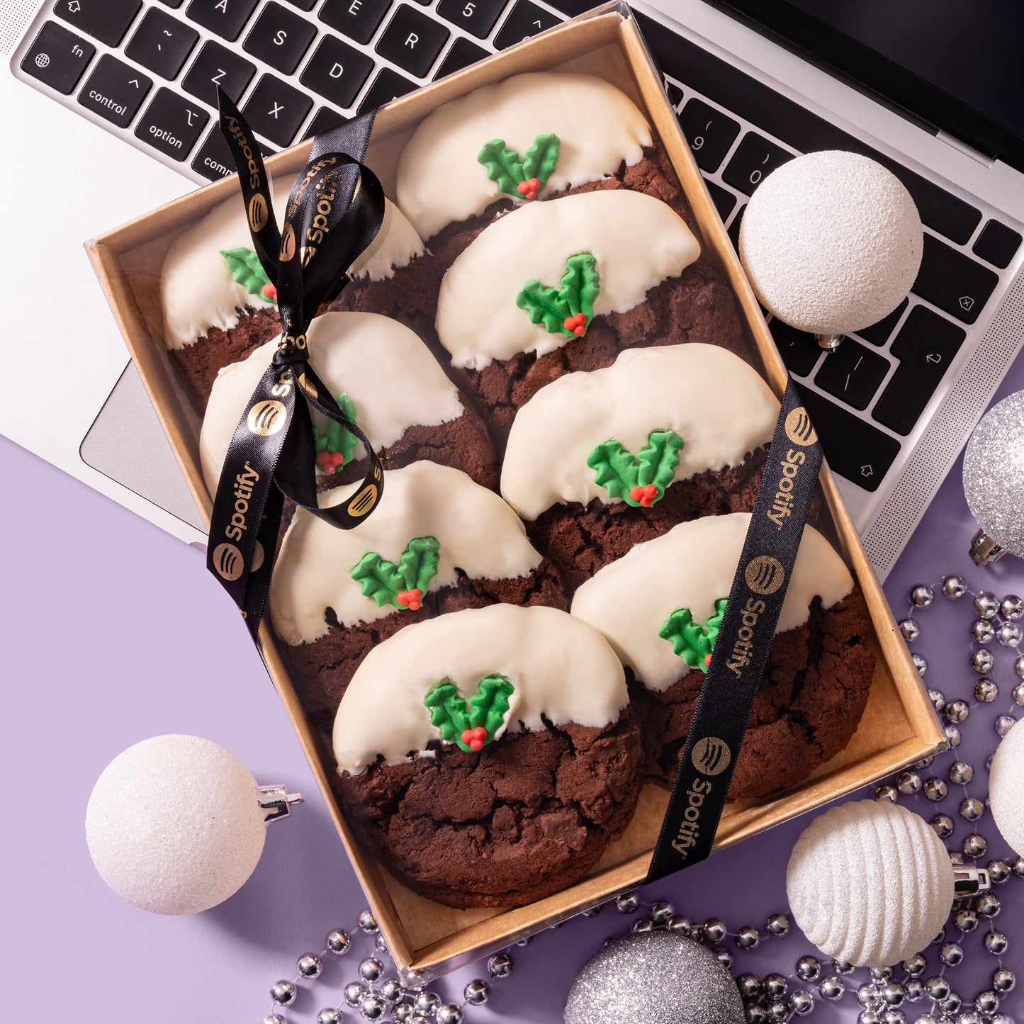 Christmas Pud Letterbox Cookies