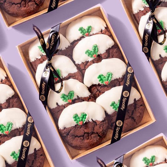 Christmas Pud Letterbox Cookies