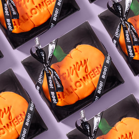 Brandable Halloween Pumpkin Cookie