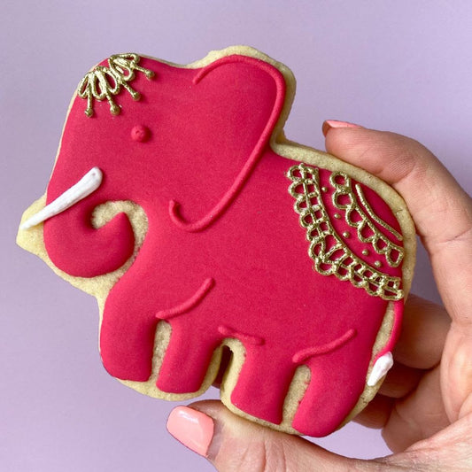 Diwali Elephant Biscuits