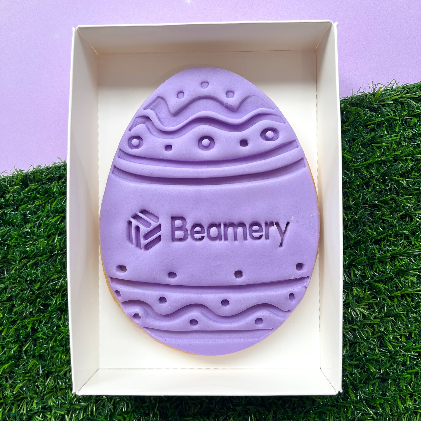 Branded Easter Egg Cookie (letterbox gift)