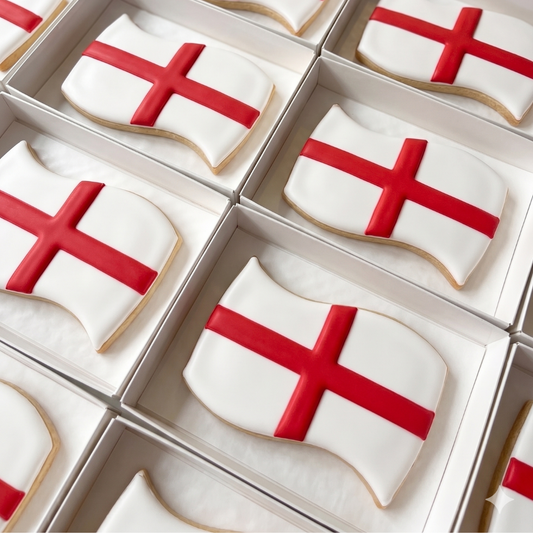 Custom Football Country Flag Cookie