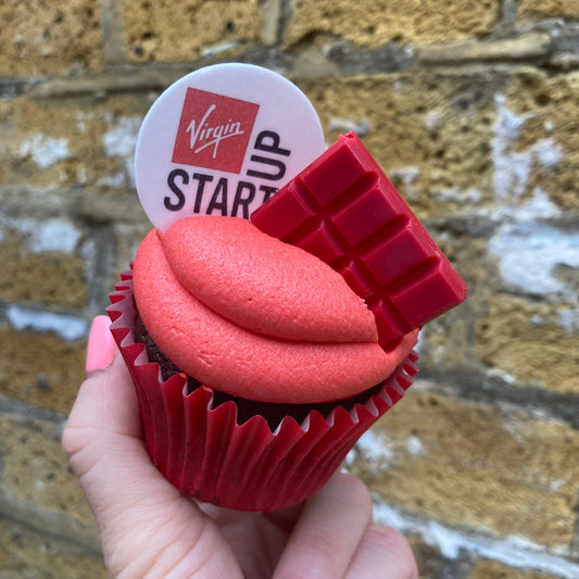 Branded cupcakes