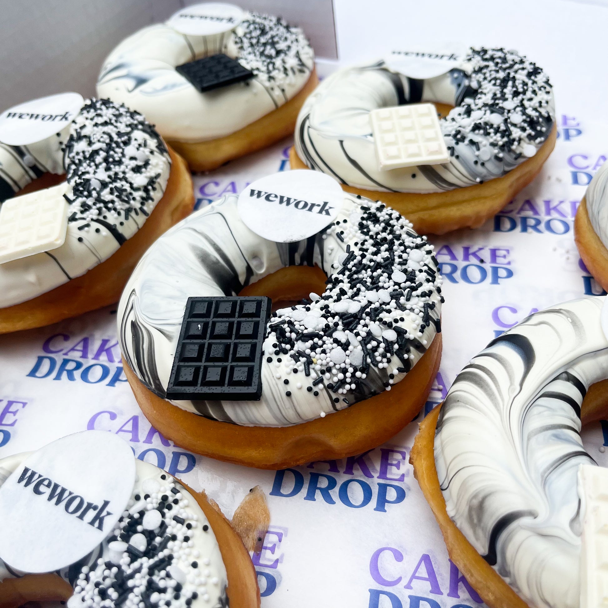 branded doughnuts