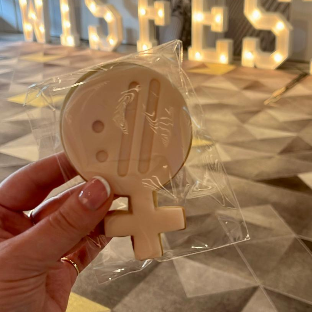 International Womens Day Branded Biscuits