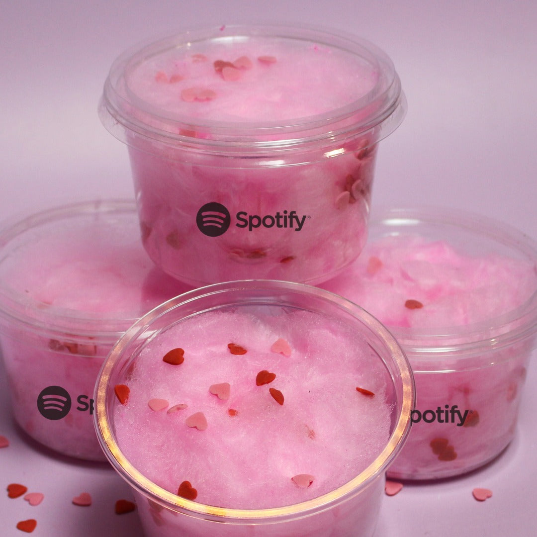 Spotify Branded Candy Floss