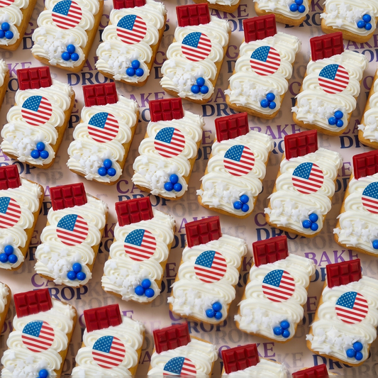 4th July Mini Loaf Cakes