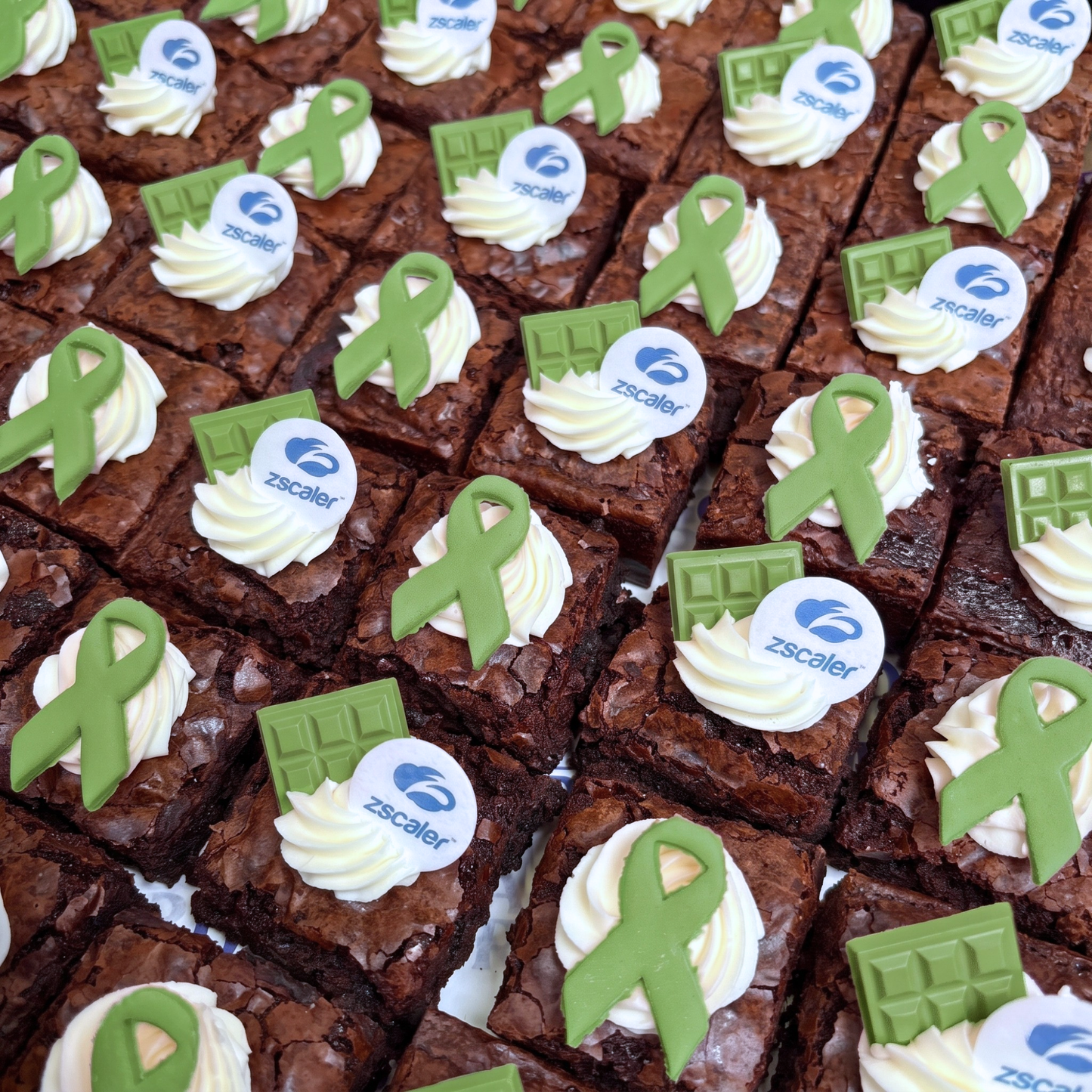 Mental Health Awareness Brownie Bite Platter