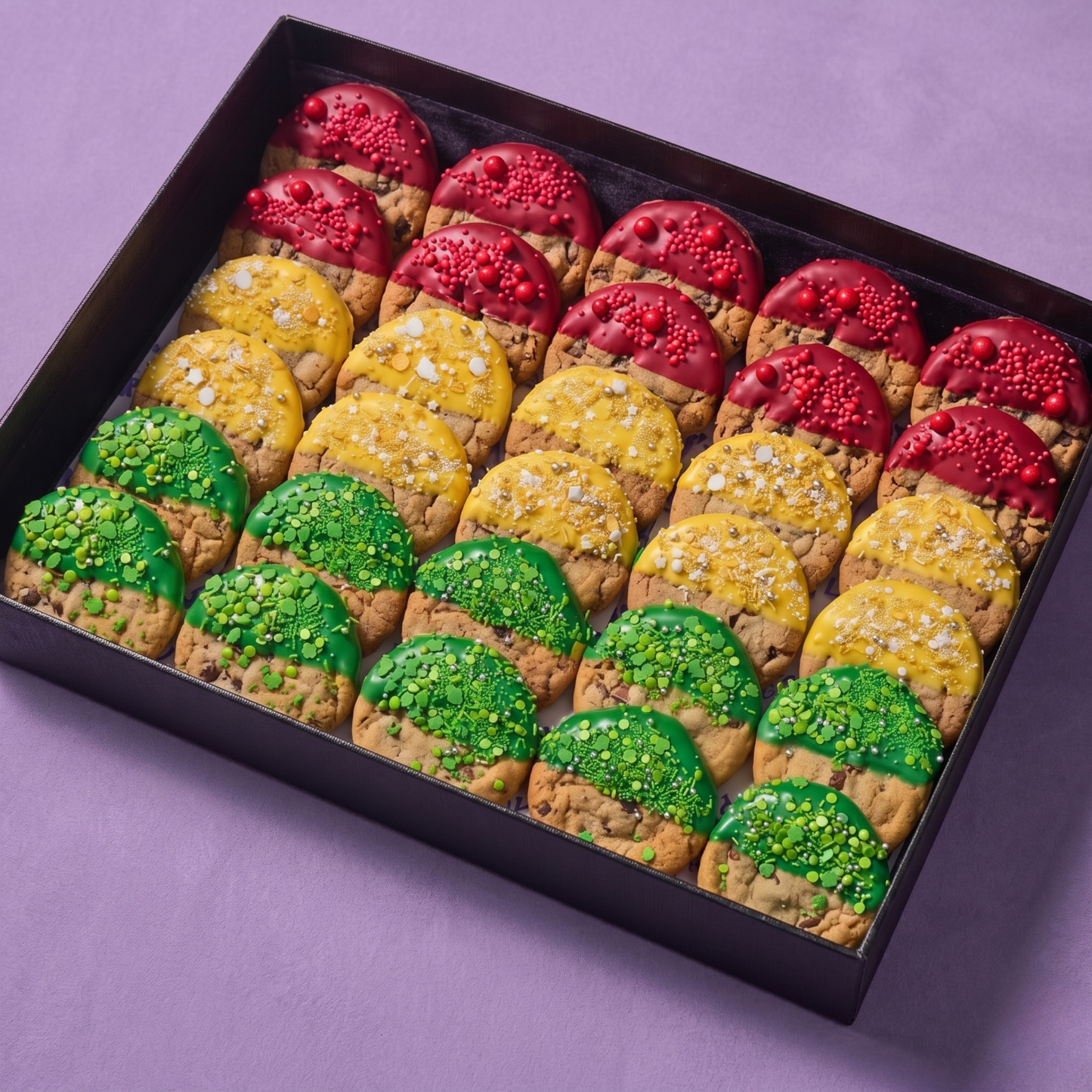 Flag Colour Custom Cookie Platter