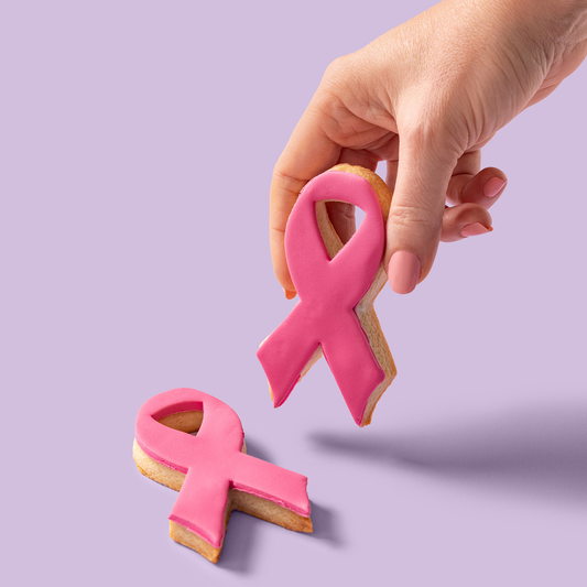 Awareness Ribbon Biscuits