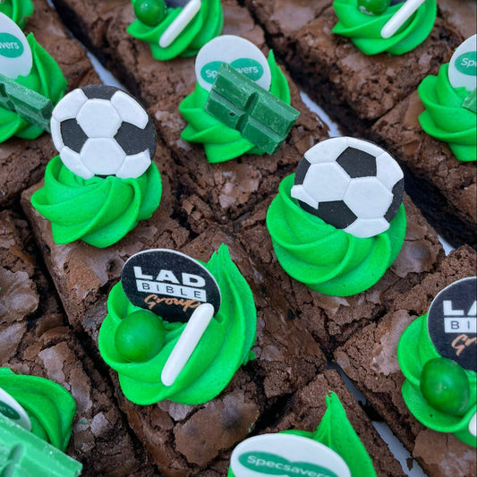 World Cup Brownie Bites
